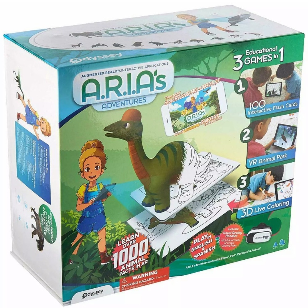 New A.R.i.A’S Adventures Educational 3 Games In 1